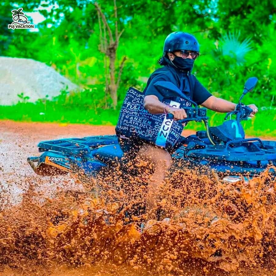 Punta Cana: ATV/Can-Am with beach and blue cave — Guided tour and outdoor activity